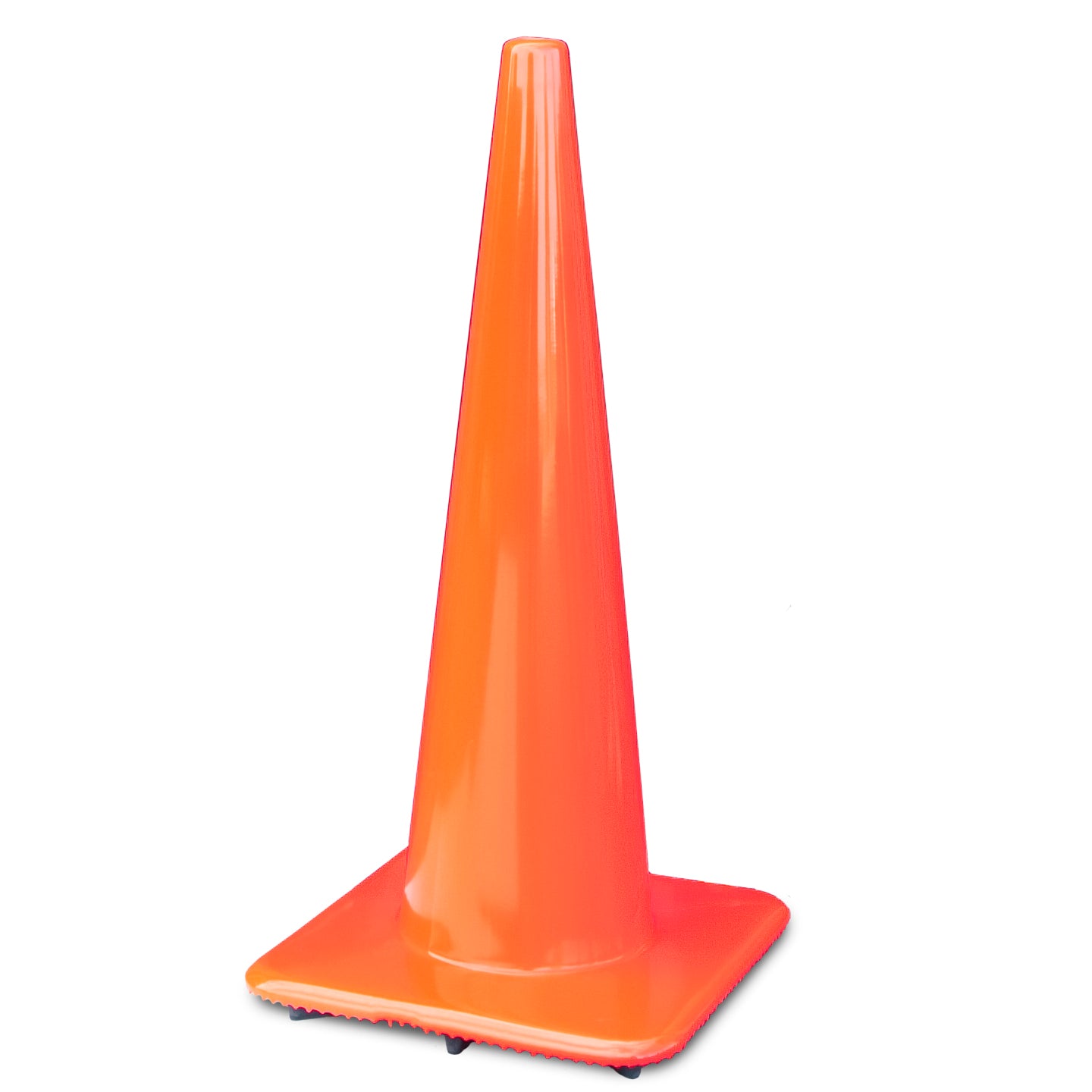 Tri-Glo 28" 5lb Orange Slim Traffic Cone