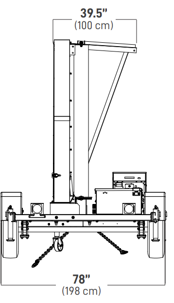 Sunray SMC 1000 Three-Line Large Message Board-3